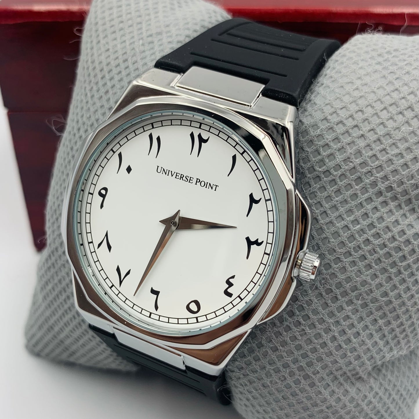 UP Arabic White Watch