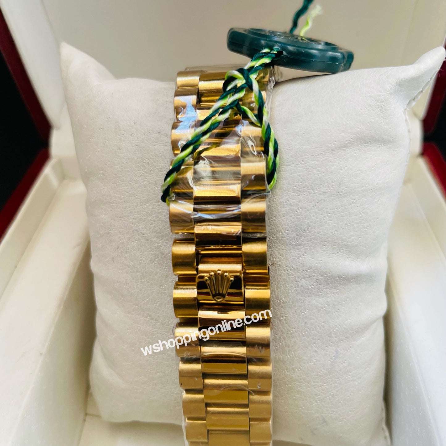 Golden Blue Daydate Watch