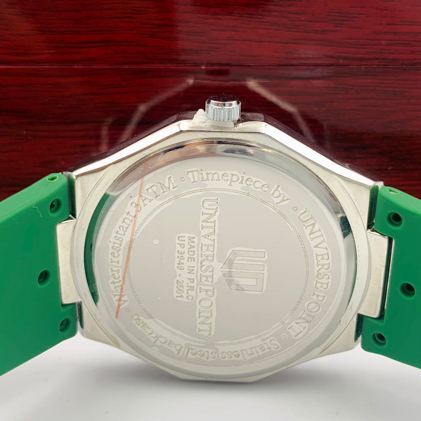 UP Green Silver Watch