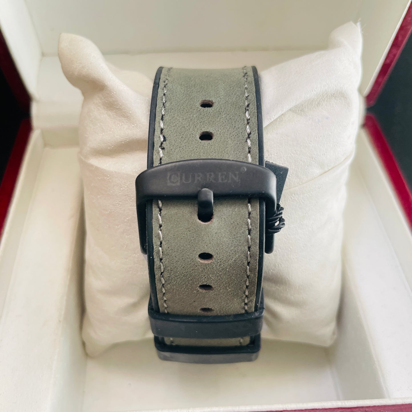 Curren Chronograph Leather Watch