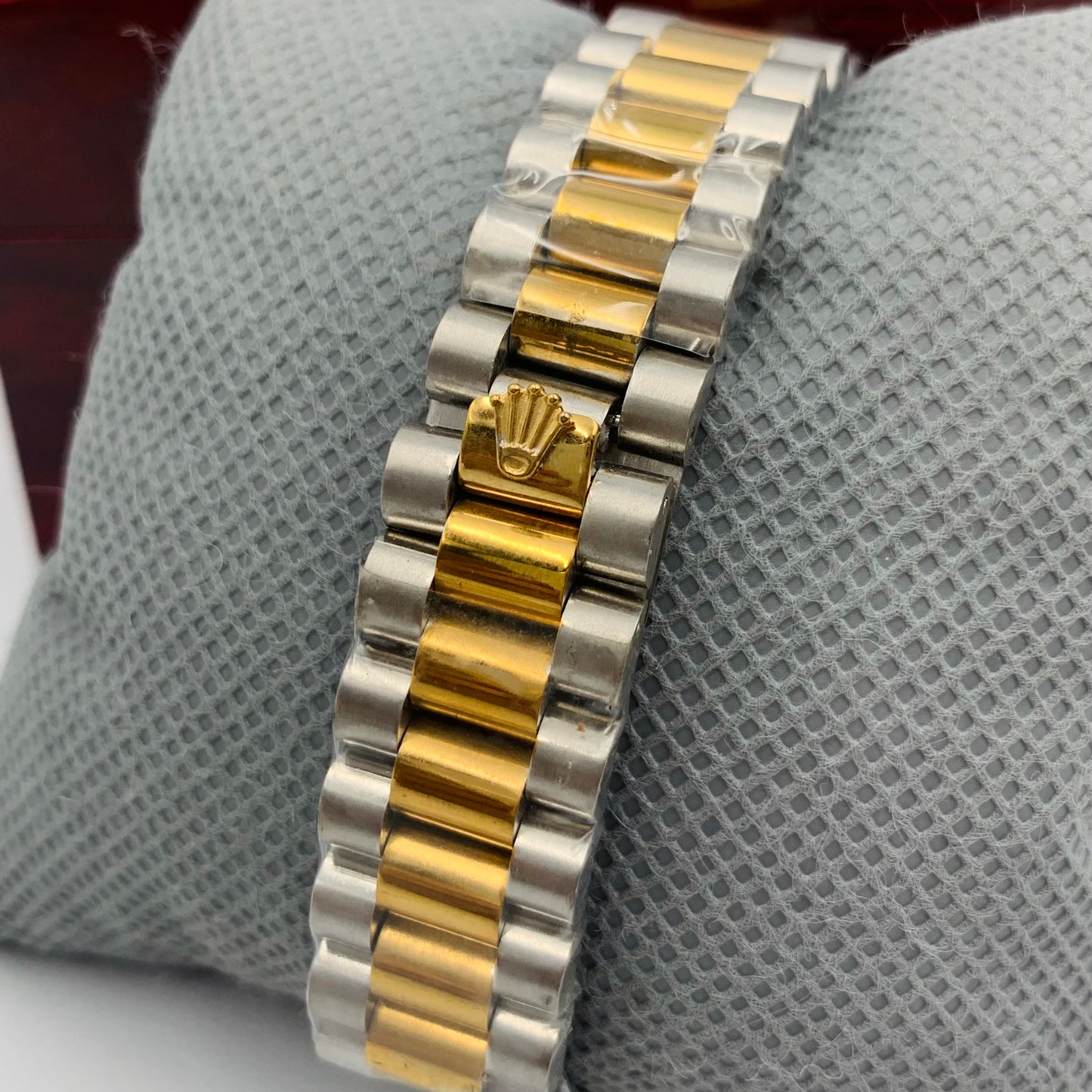 Rolx Black Twotone Watch