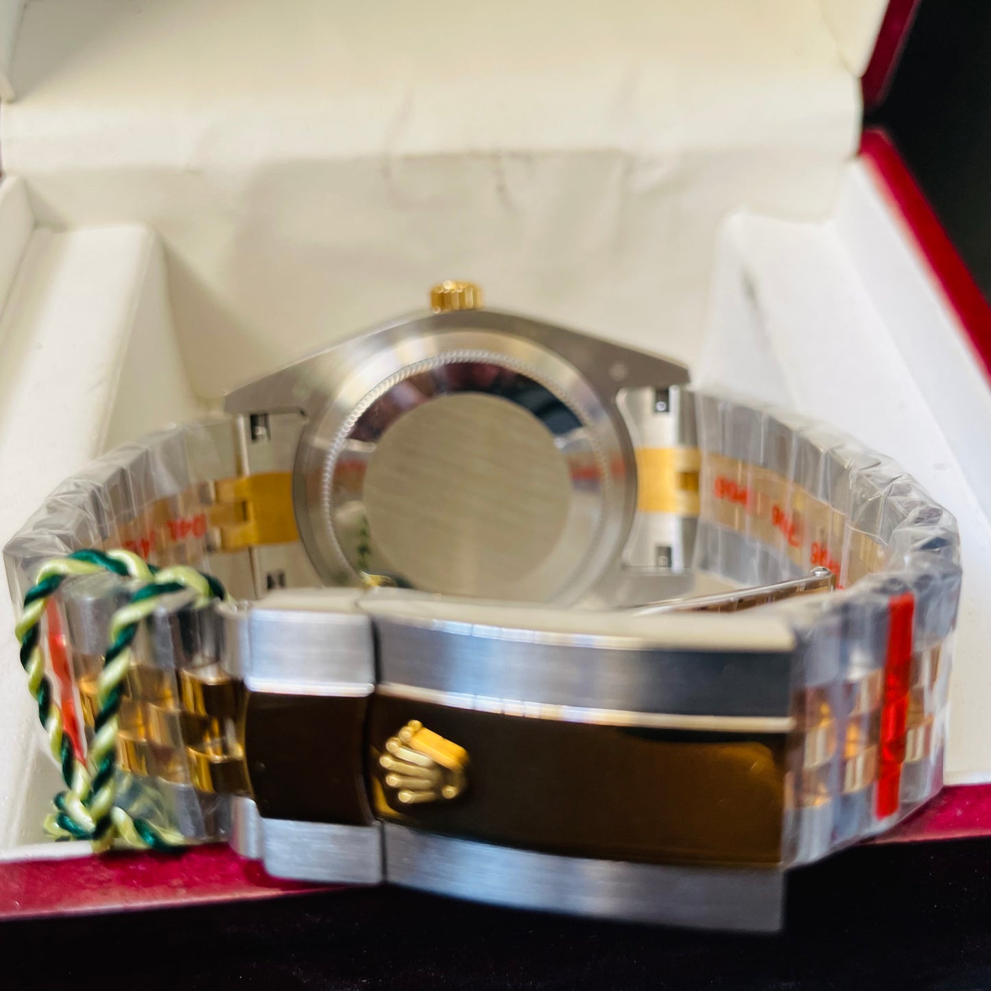 Master Twotone Grey Datejust Automatic Watch
