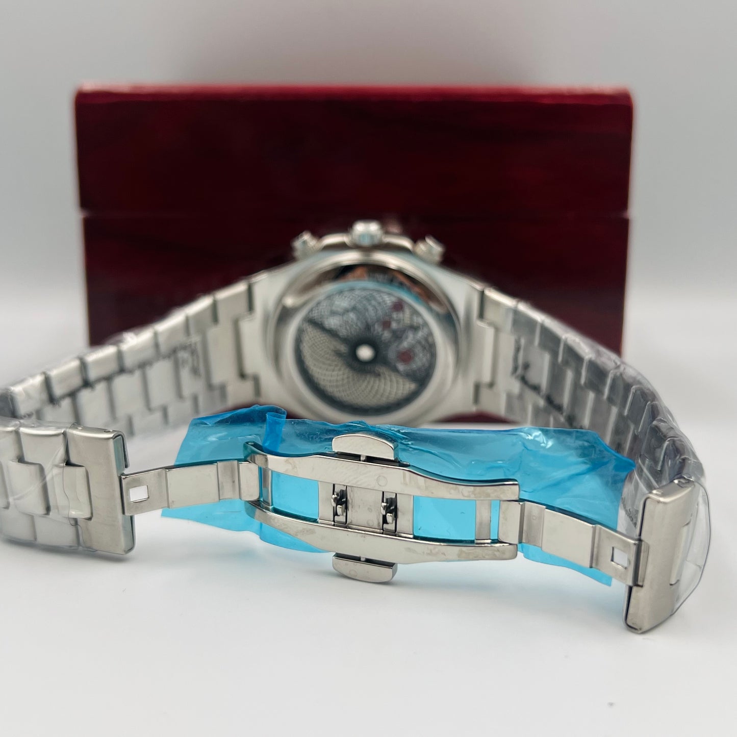 TimeCraft Chain Silver Black Watch