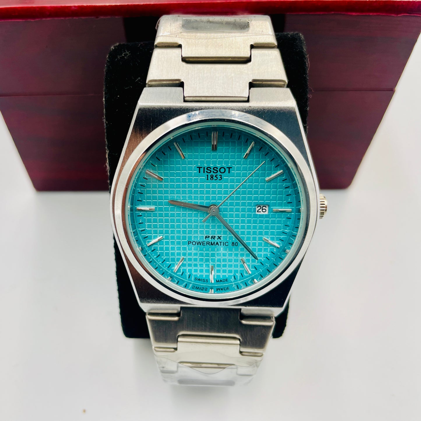 PRX Silver SkyBlue PowerMatic Watch