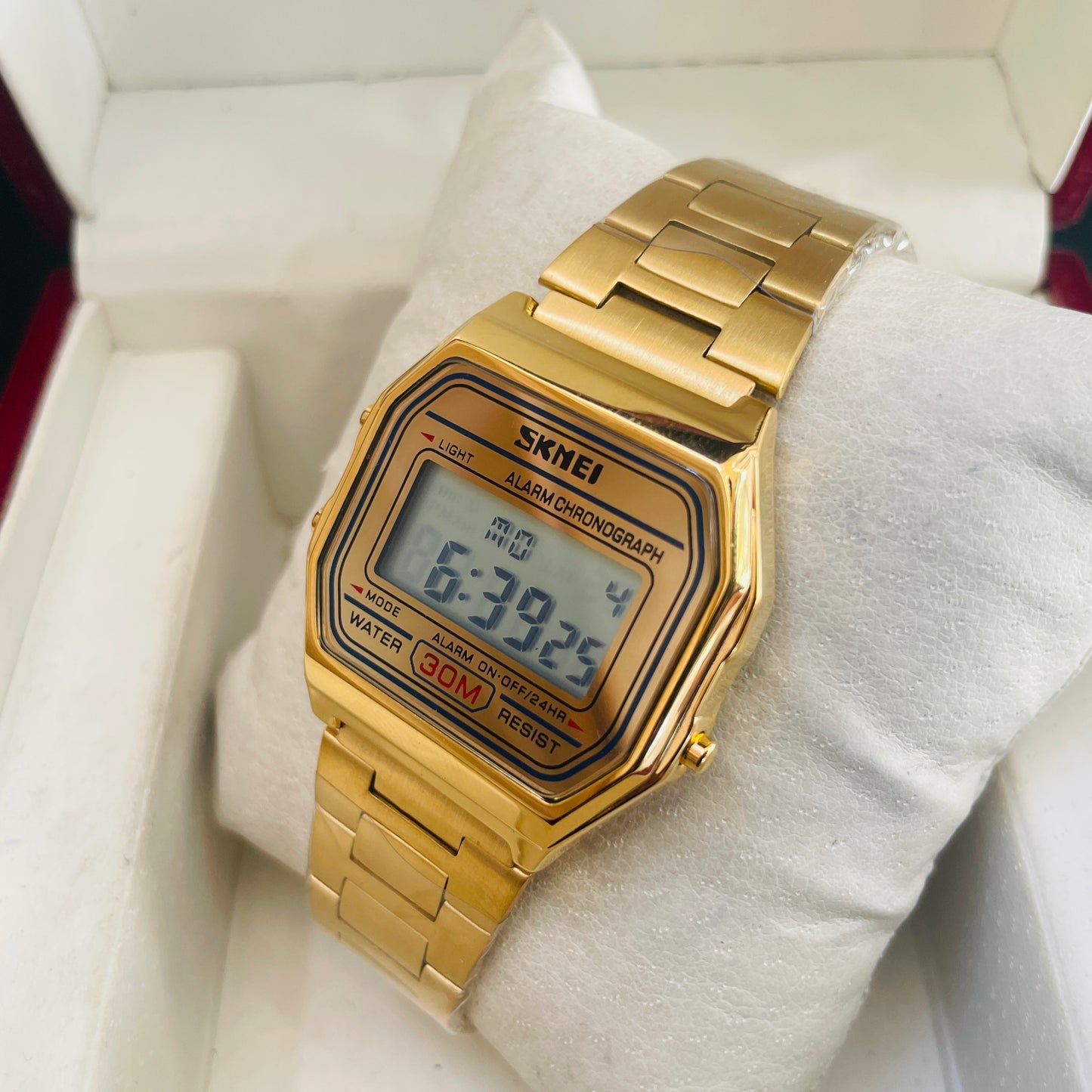 Skmei Golden Digital Ladies Watch