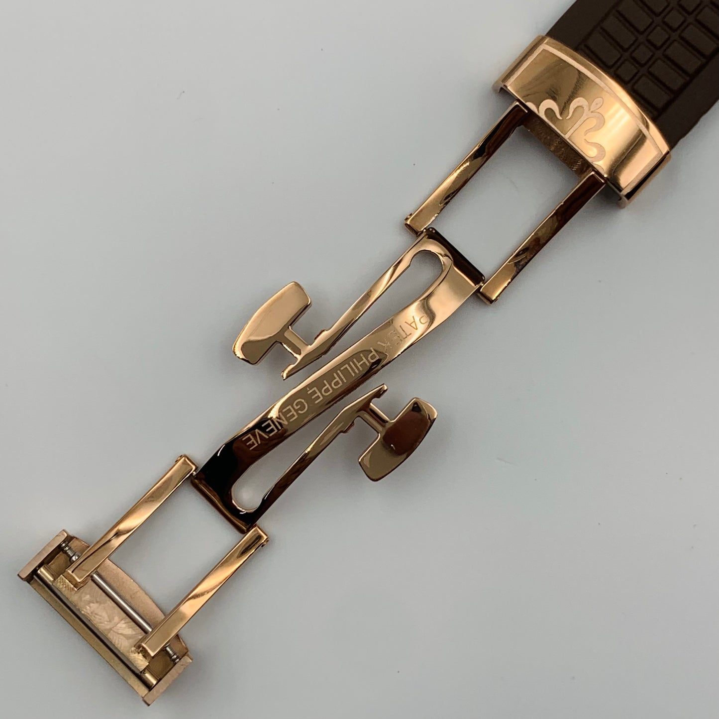Patek Brown Dail Brown Strap Watch
