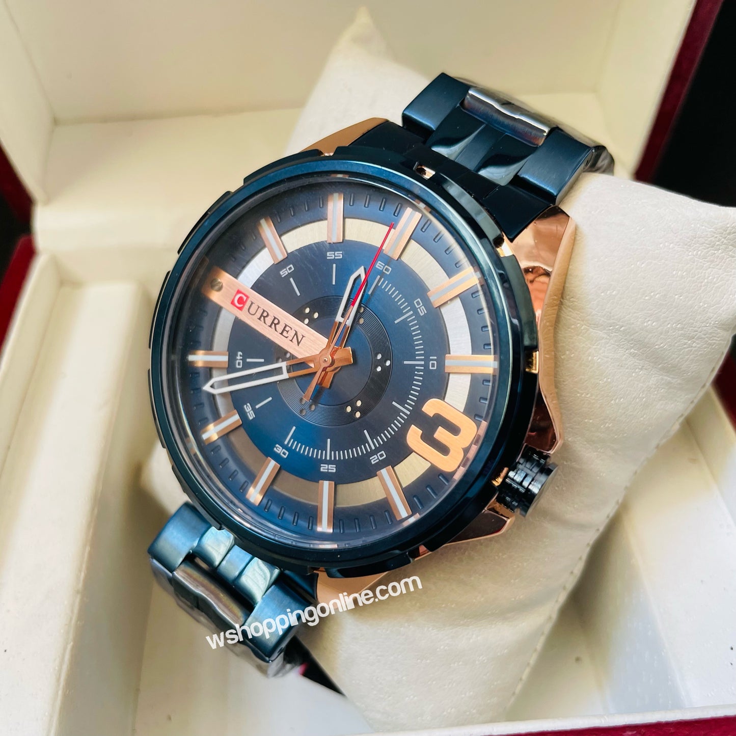 Curren Blue Golden Original Watch