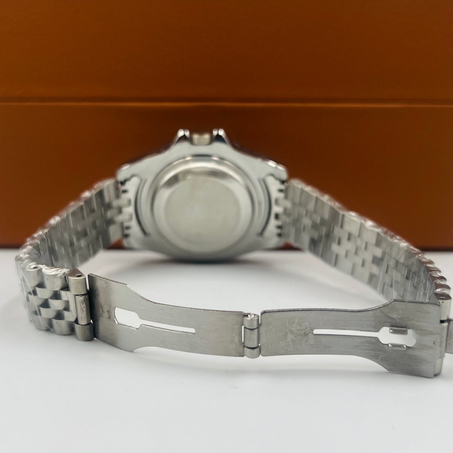 GMT Silver Pepsi Watch