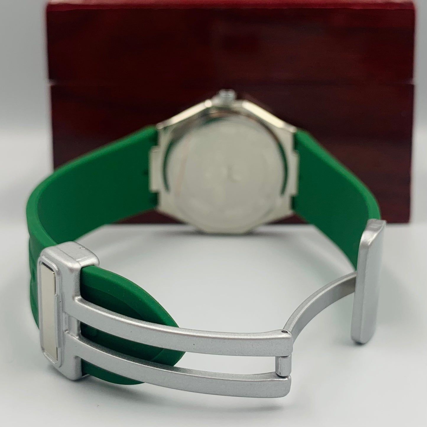 UP Green Silver Watch