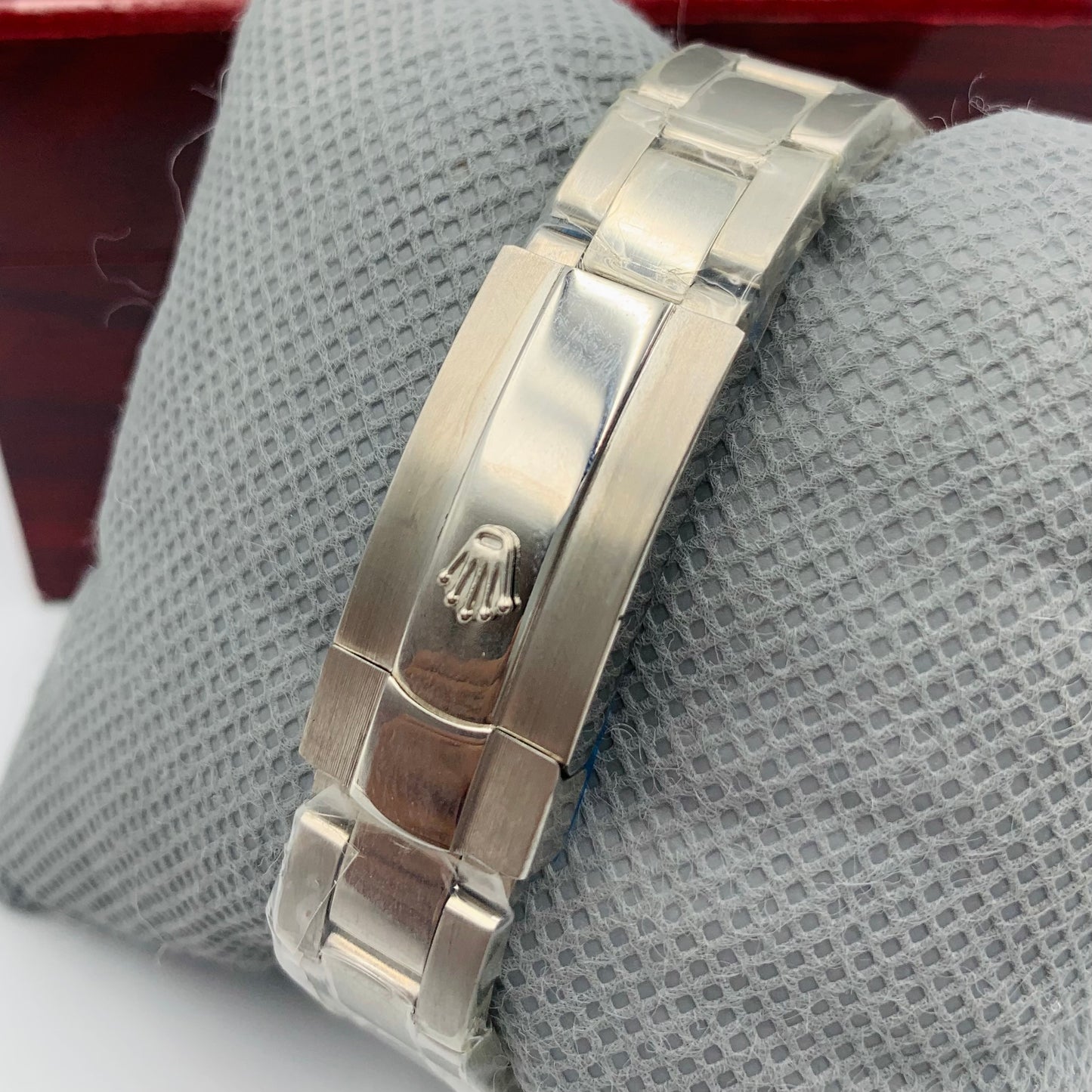 Ladies Rolx Green Silver Datejust Watch