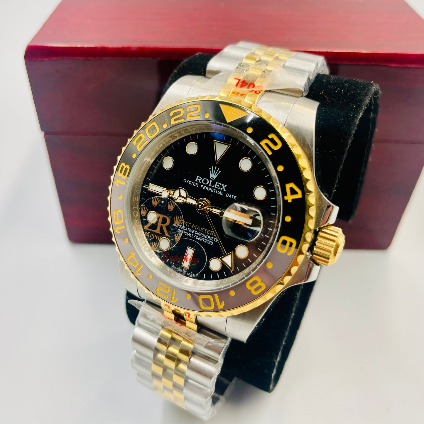 Master GMT Master Twotone Black Automatic Watch