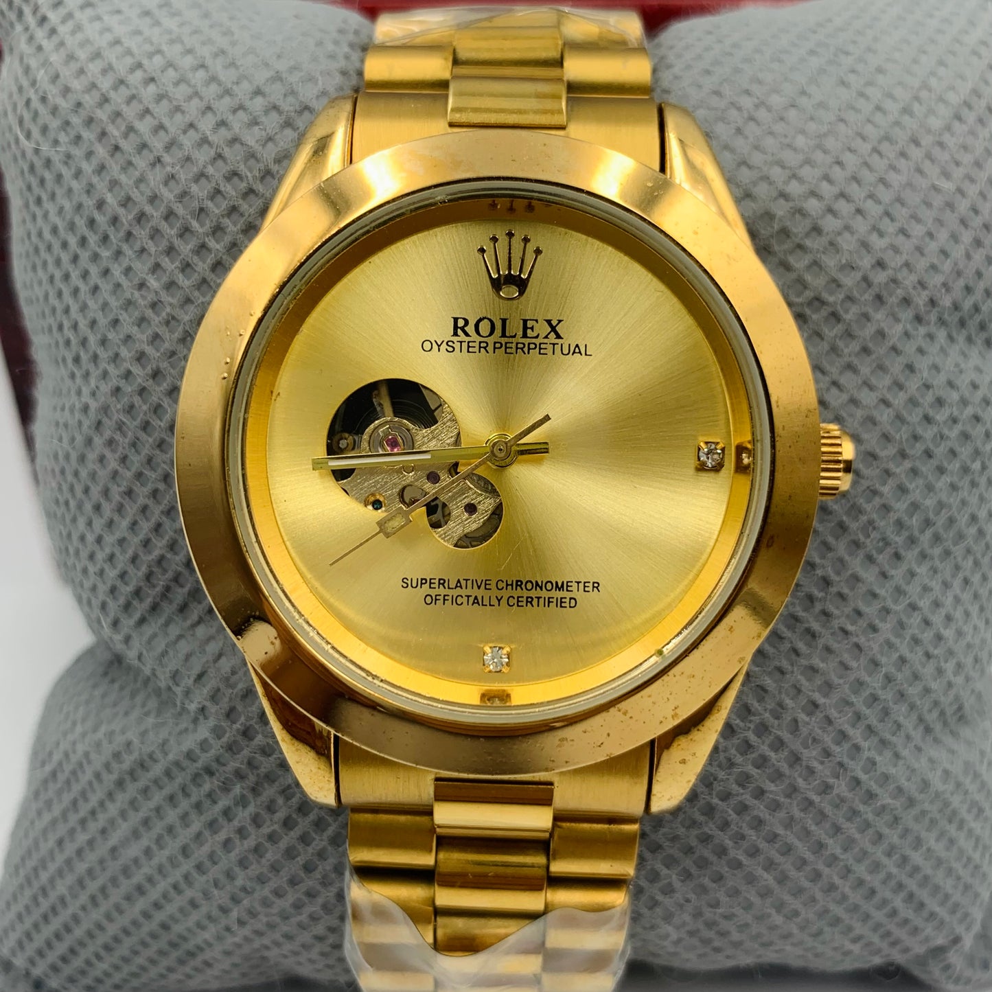 Rolx Full Golden Watch