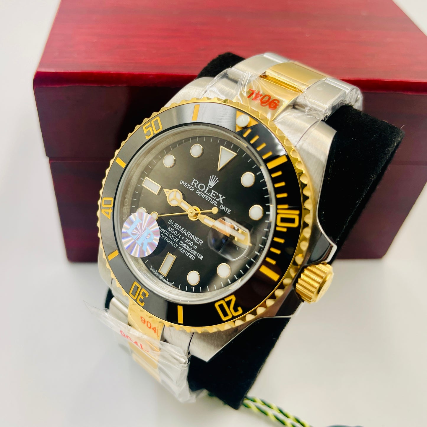 Master Submariner Twotone Black Automatic Watch