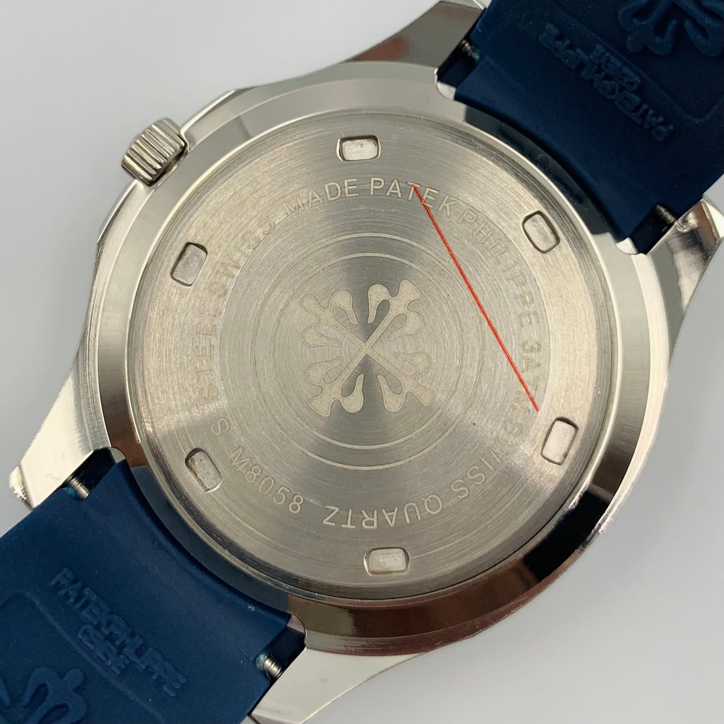 Patek Blue Dail Blue Strap Watch