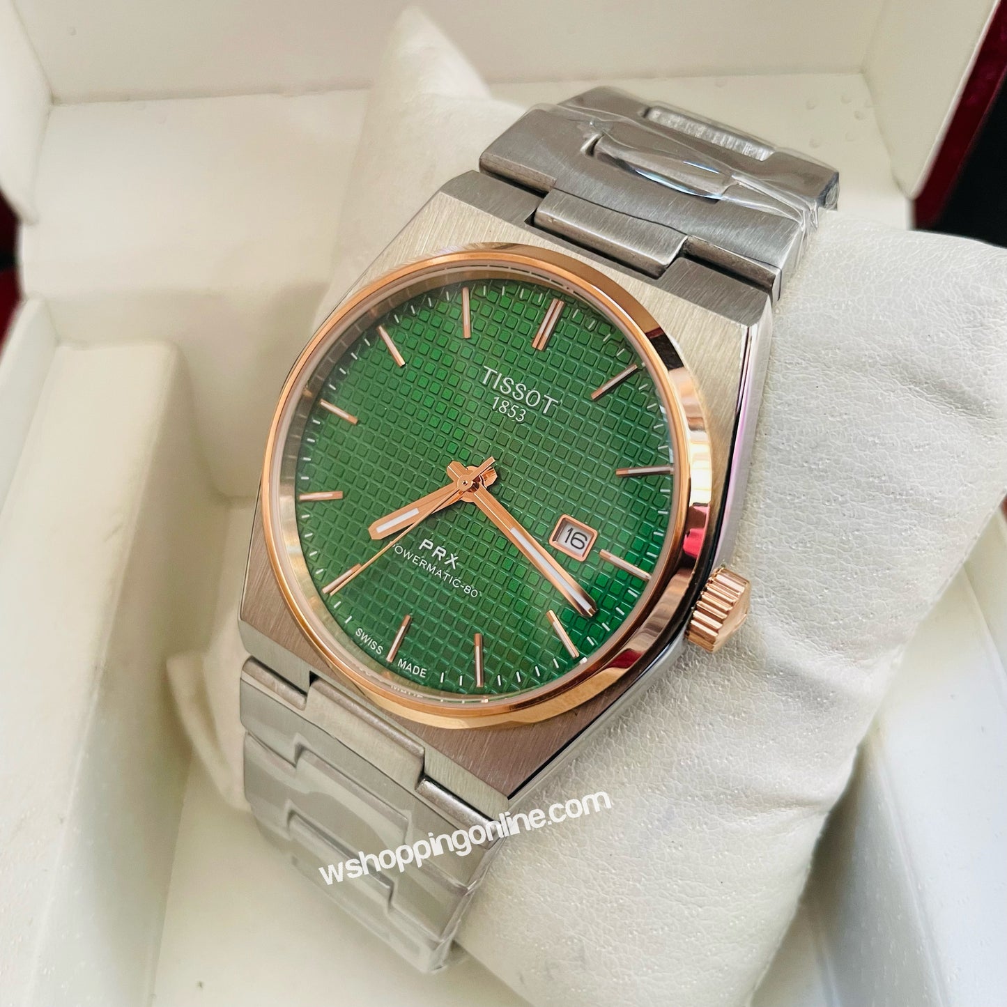 Master PRX Silver Green Watch