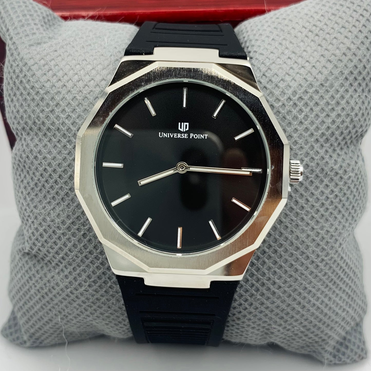 UP Black Silver Watch