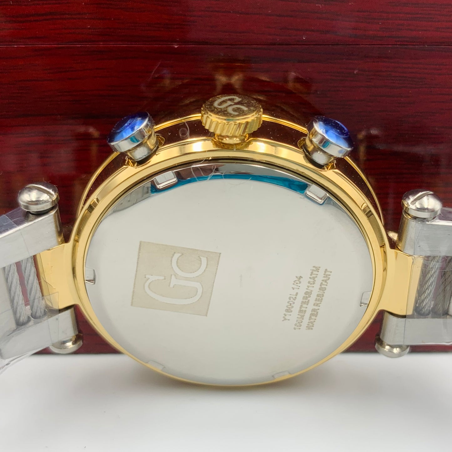 Gc Twotone Blue Dail Ladies Watch