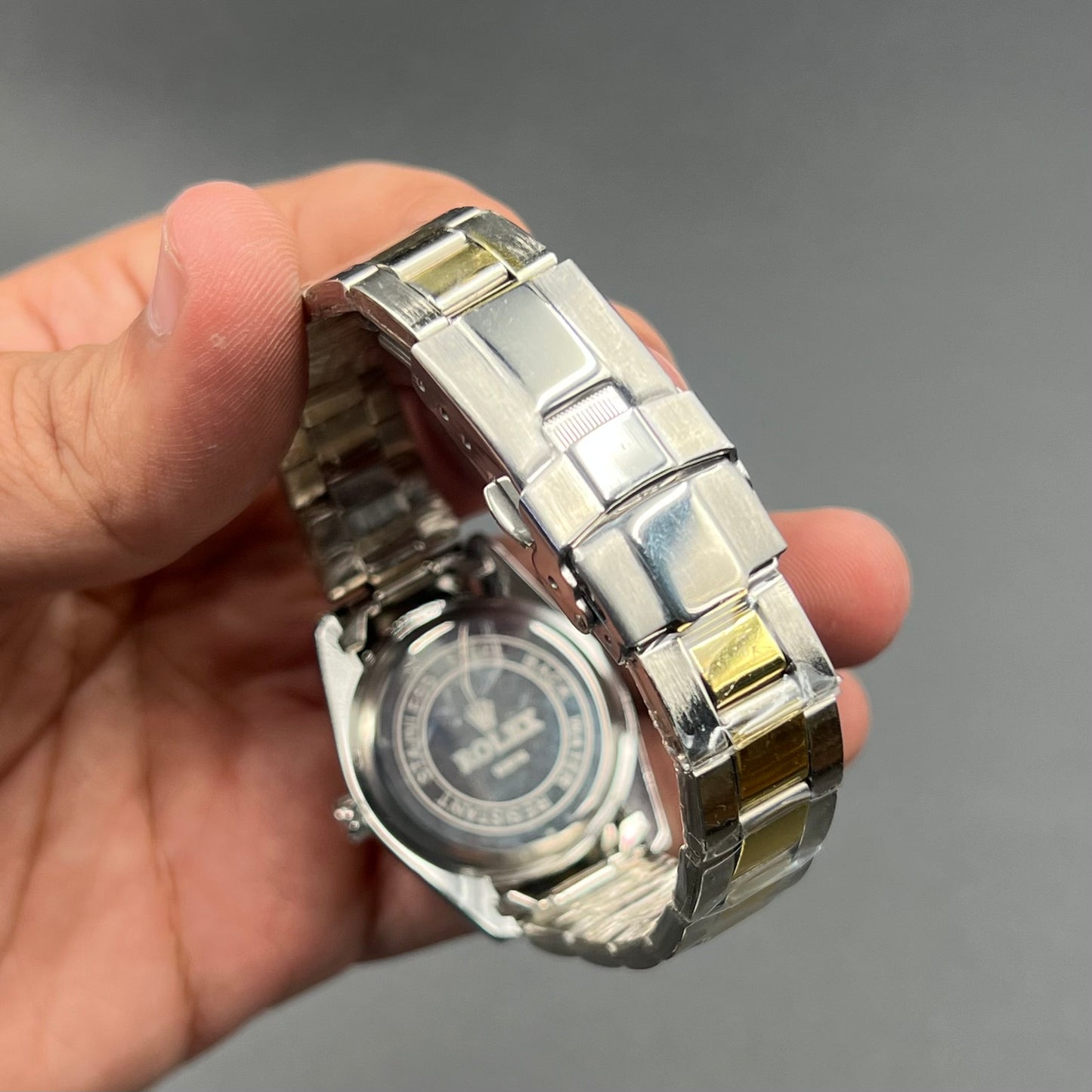 Ladies Datejust Golden Dail Twotone Case