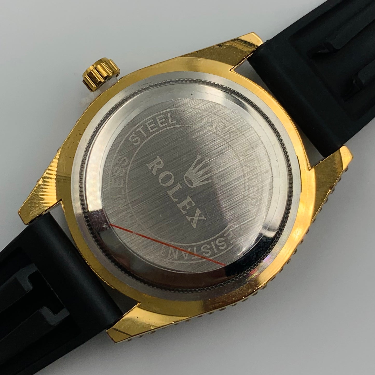 Rolx Golden Blue Watch