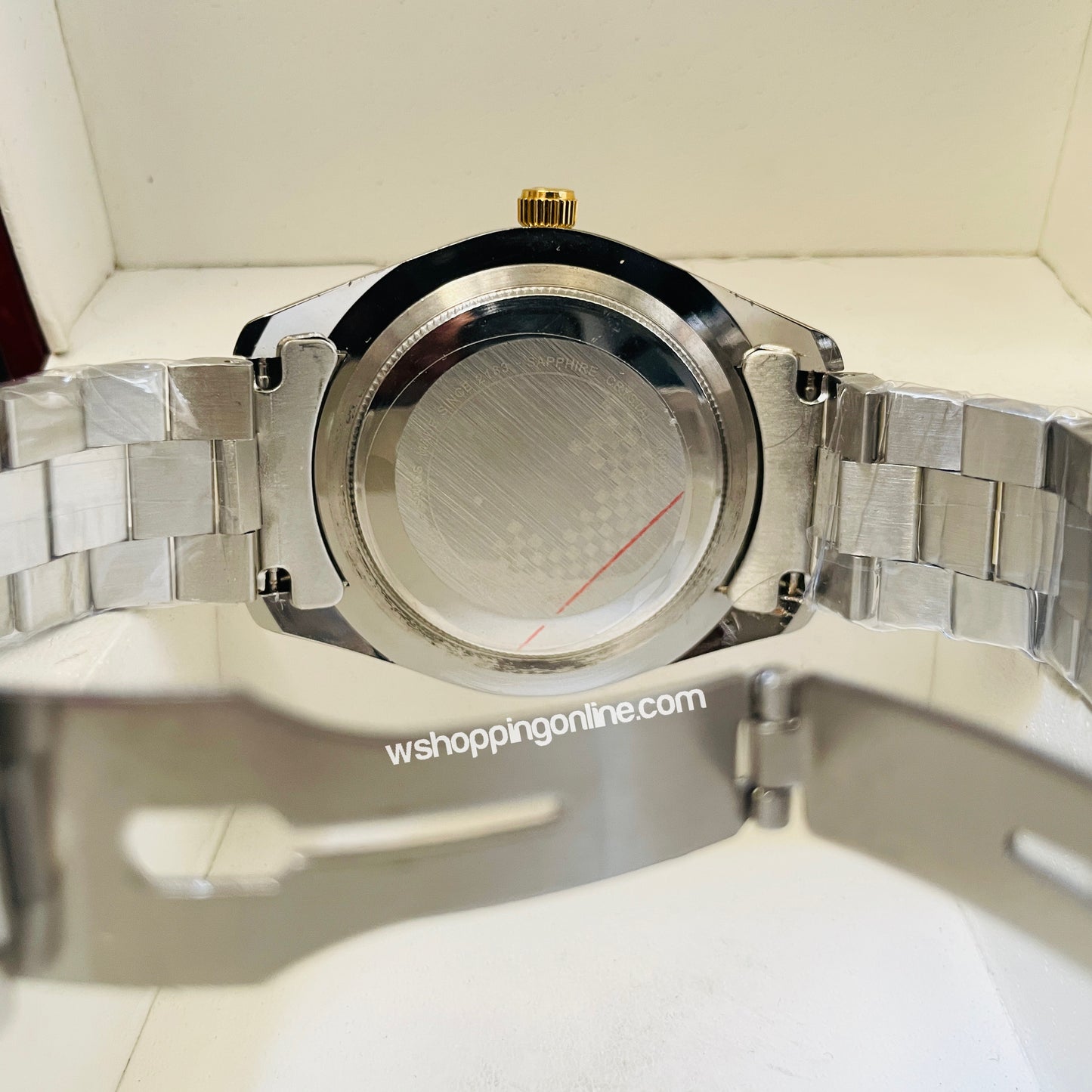 RLX Twotone Black Plain Watch