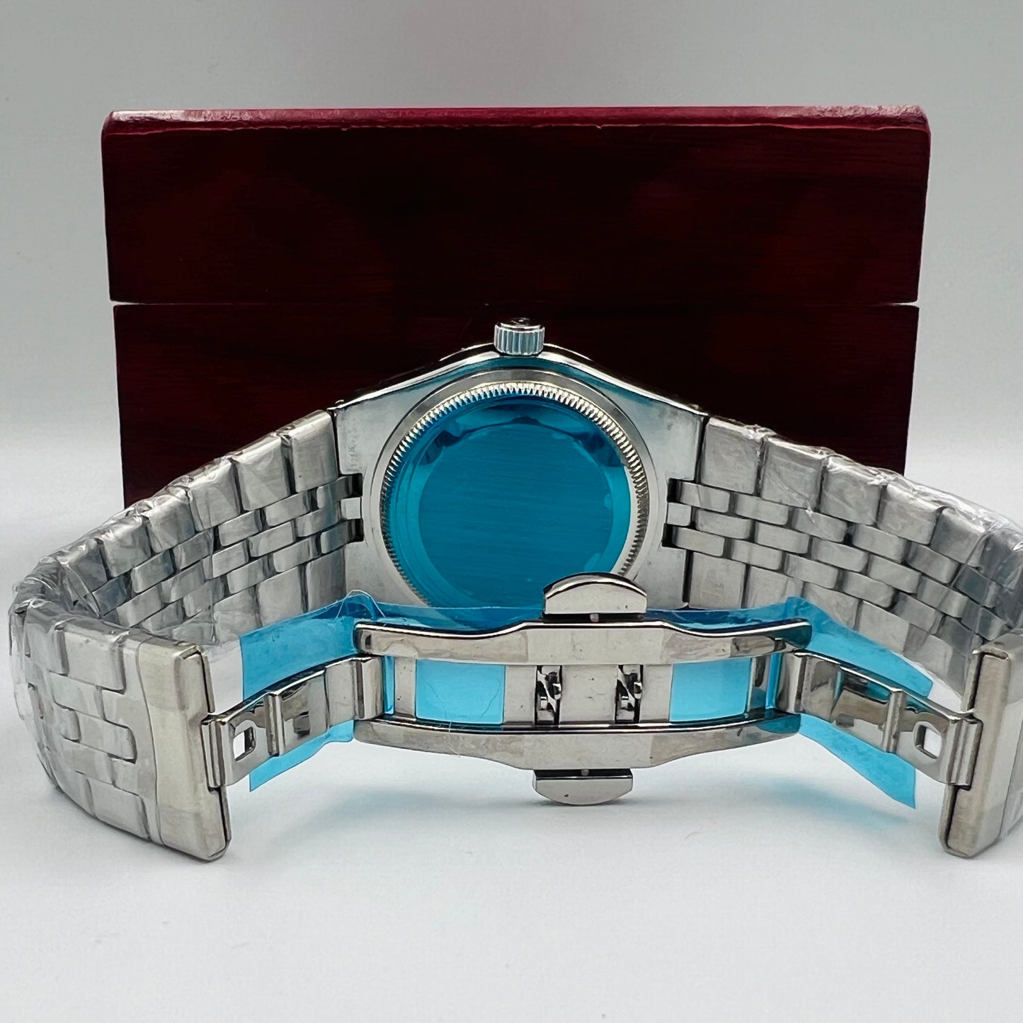 Rolx Landweller New Silver Green Watch