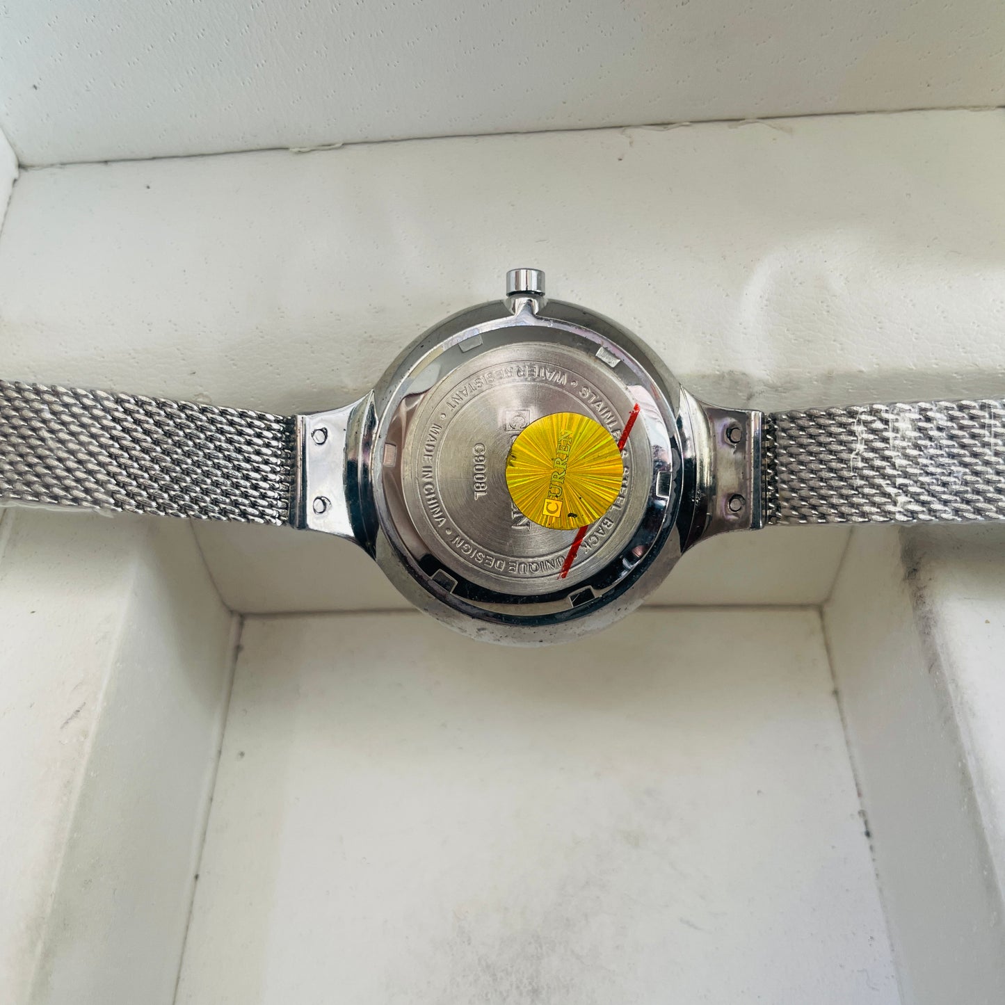 Curren Full Silver Watch