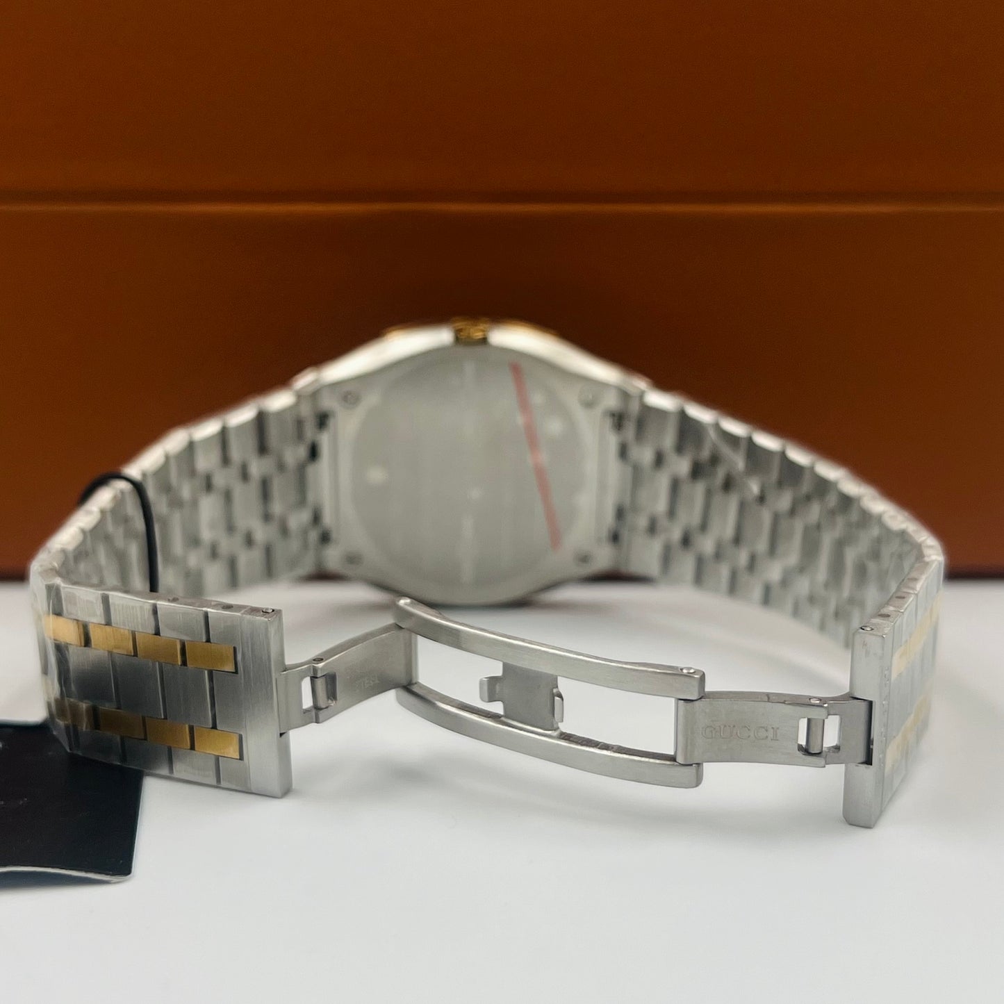 Gucci Twotone Blue Watch