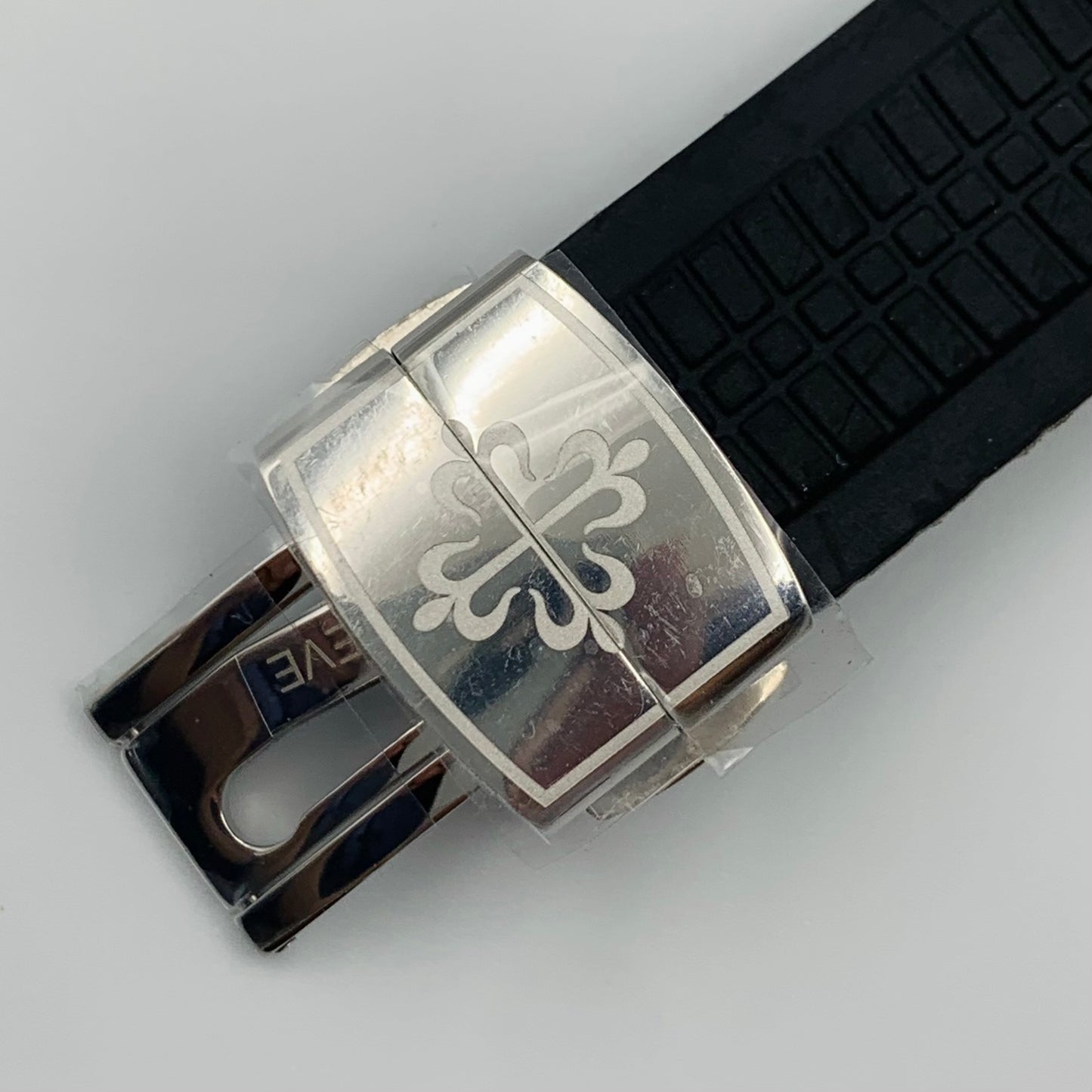 Patek Black Dail Black Strap Watch