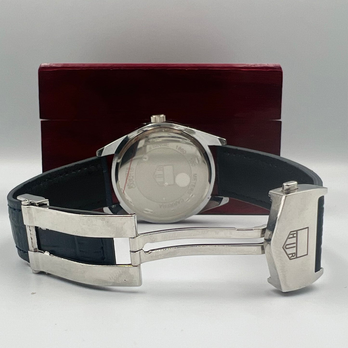 Tag Heuer Silver Blue DayDate Watch