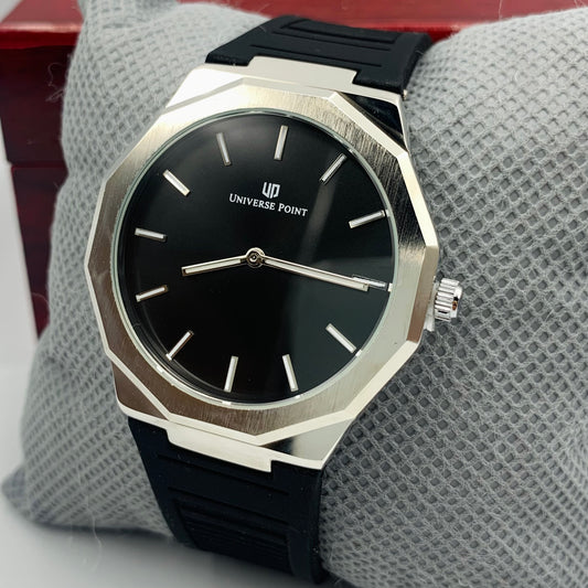 UP Black Silver Watch