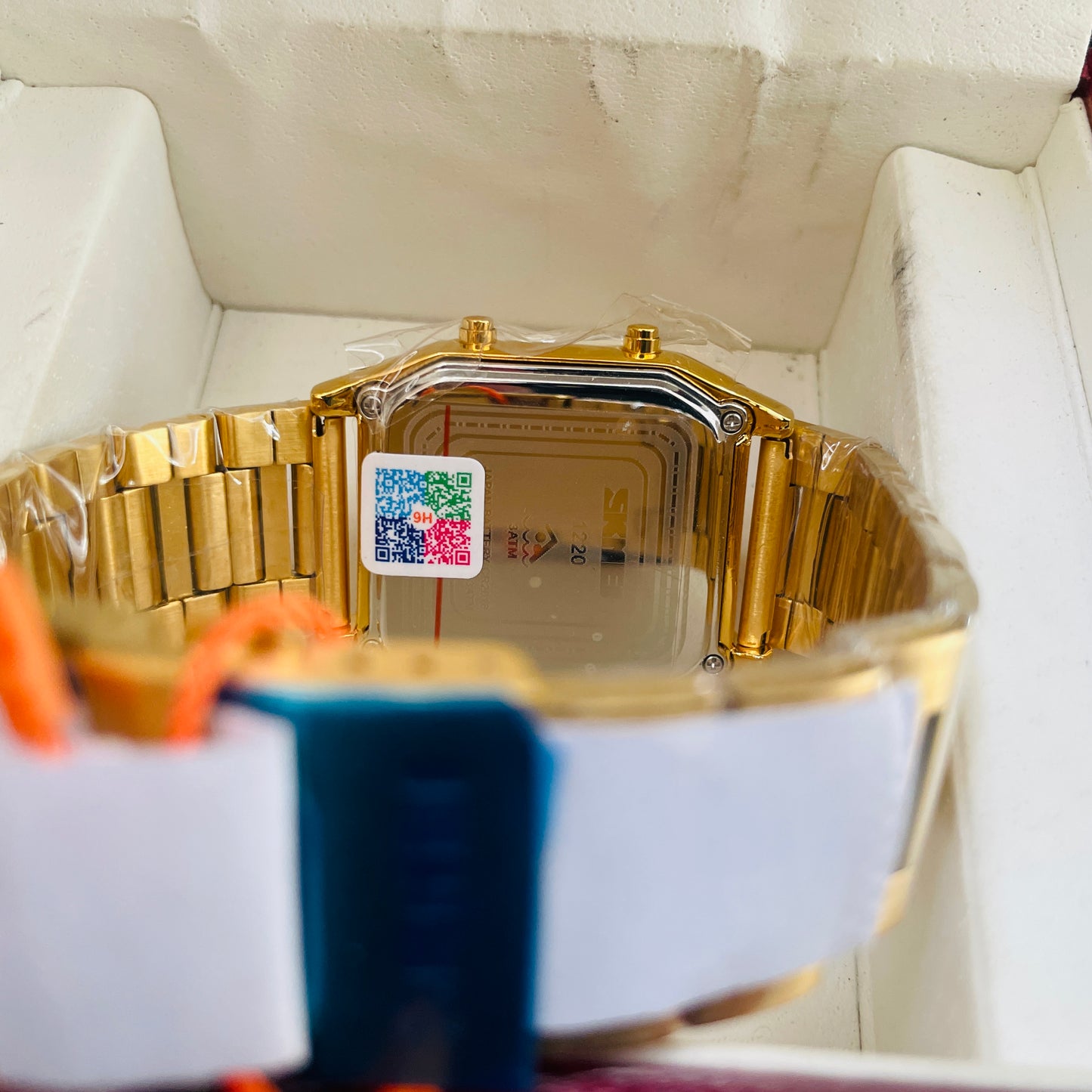 Skmei Golden Dual Time Watch