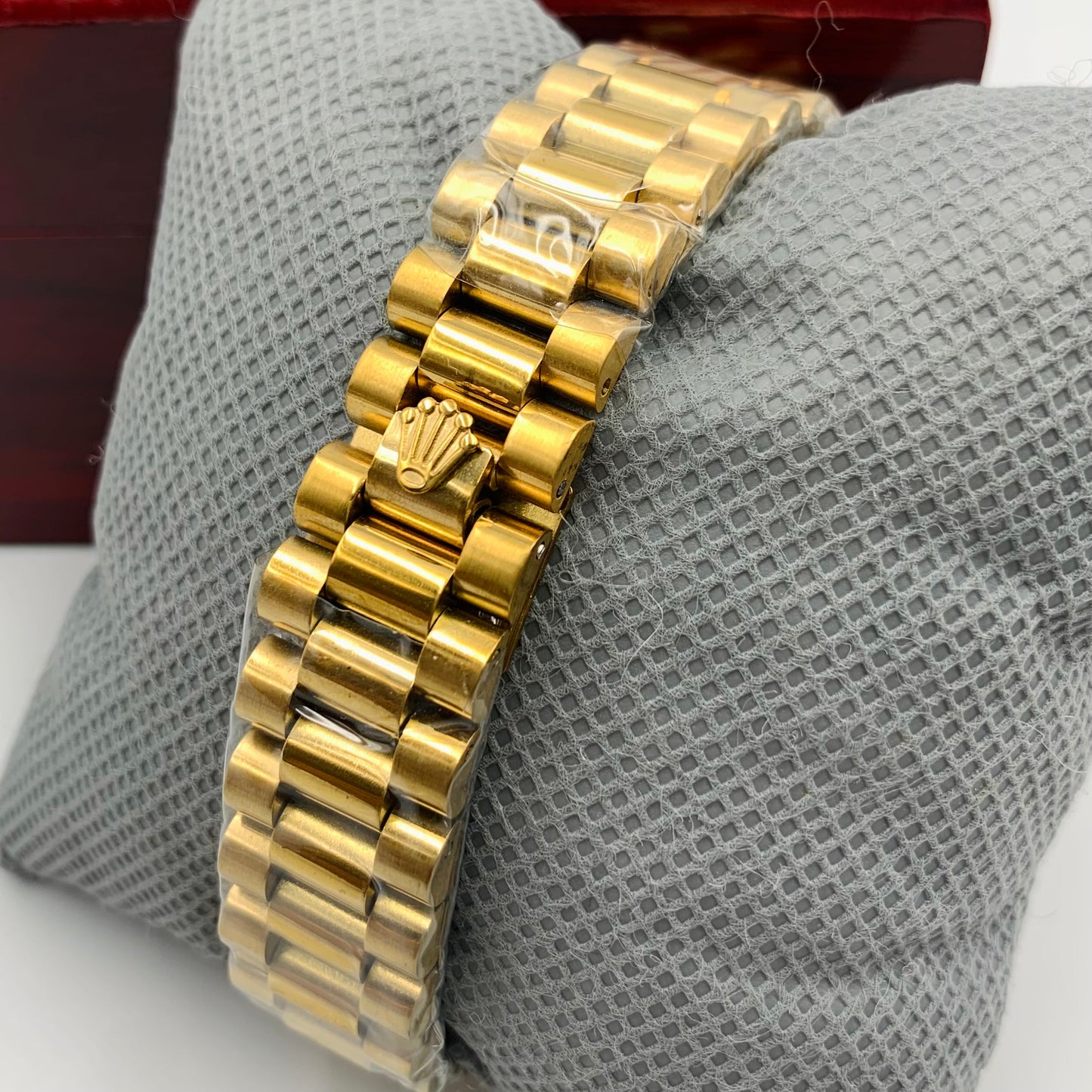 Rolx Golden Blue Full DayDate Watch
