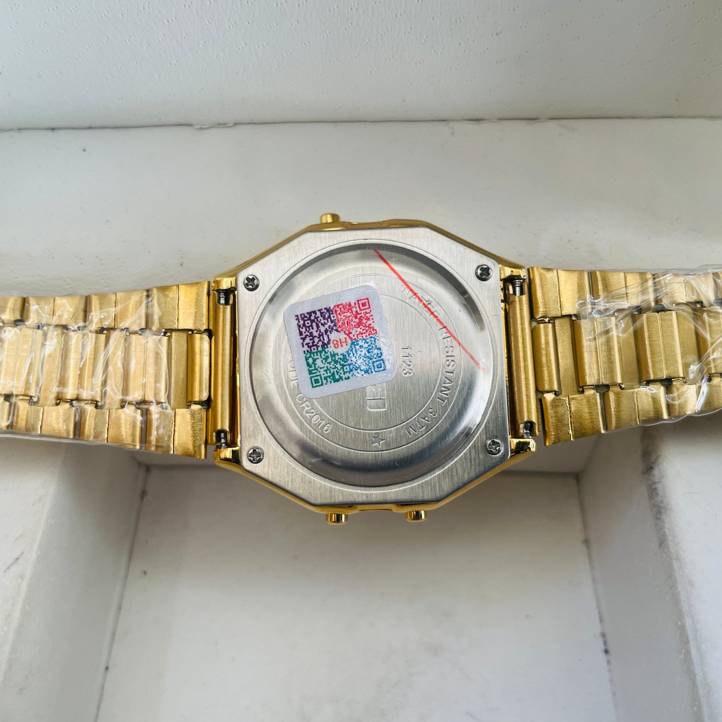 Skmei Golden Digital Ladies Watch