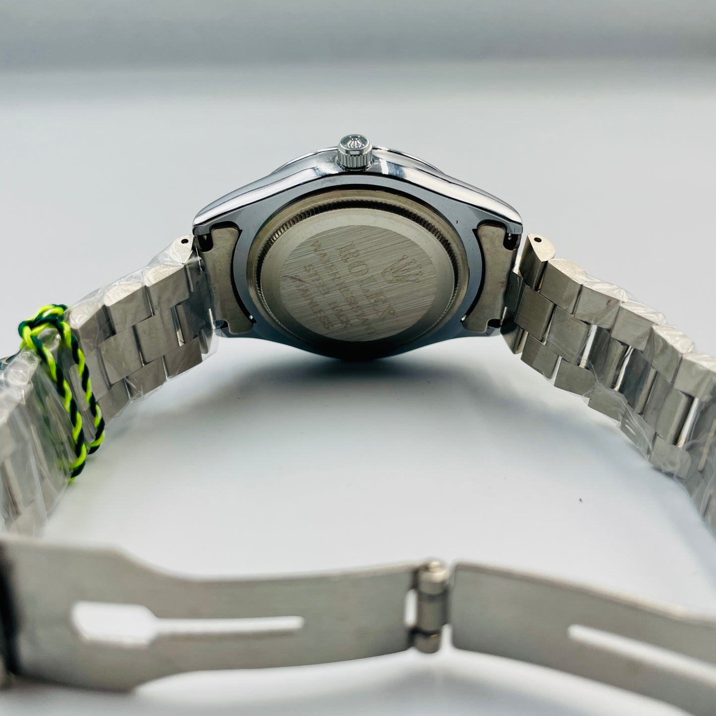 Silver Blue Oyster Watch