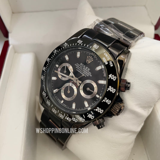 Full Black Daytona Chronograph Working Watch
