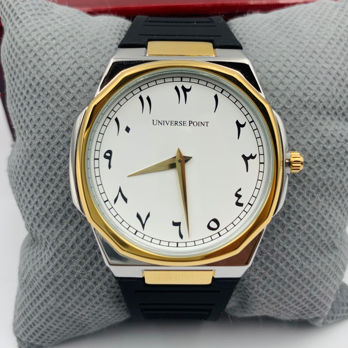 UP Arabic White Twotone Watch