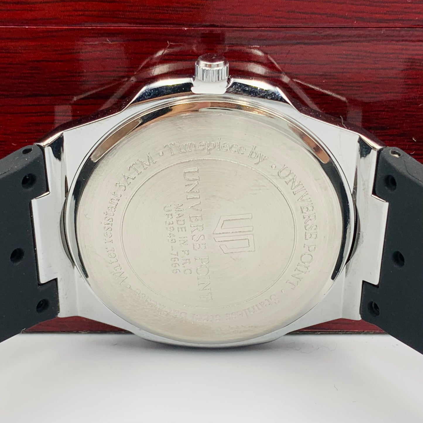 UP Arabic Black Twotone Watch