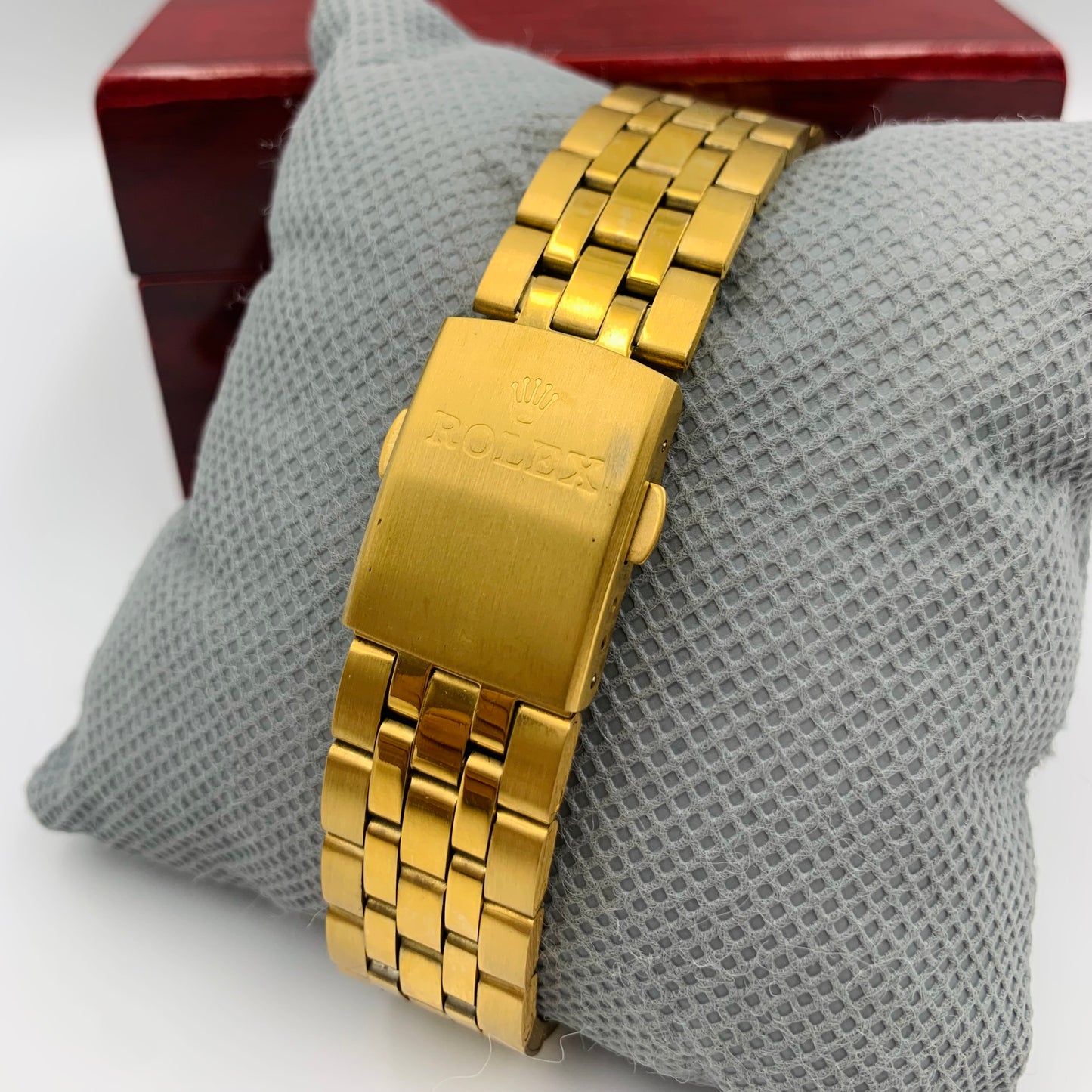 Rolx Full Golden Skeleton Watch