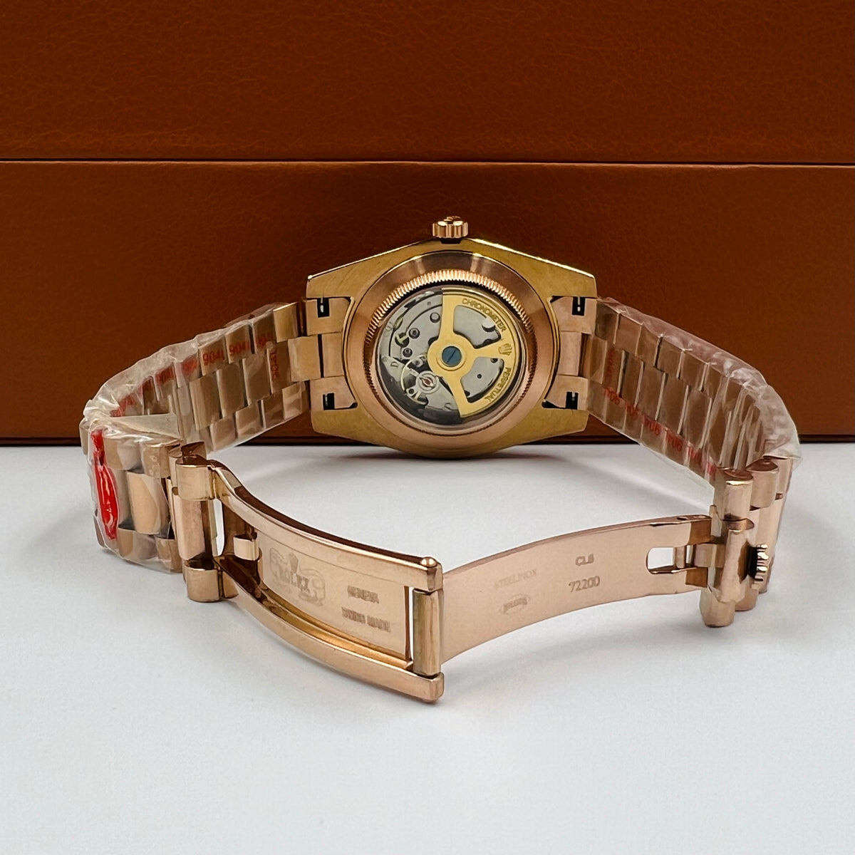 Master AAA Rolx DayDate Copper Automatic Watch