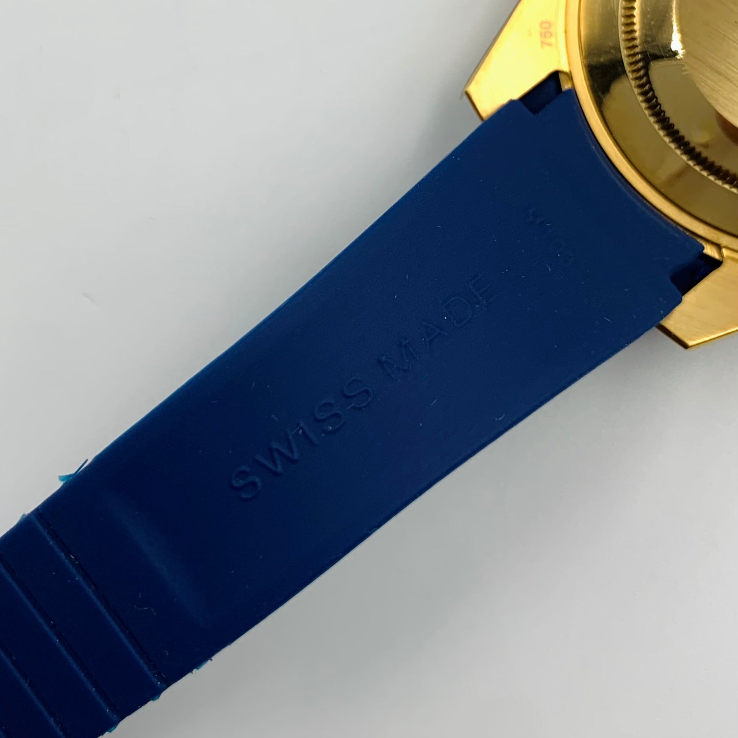 Rolx Blue Golden Watch
