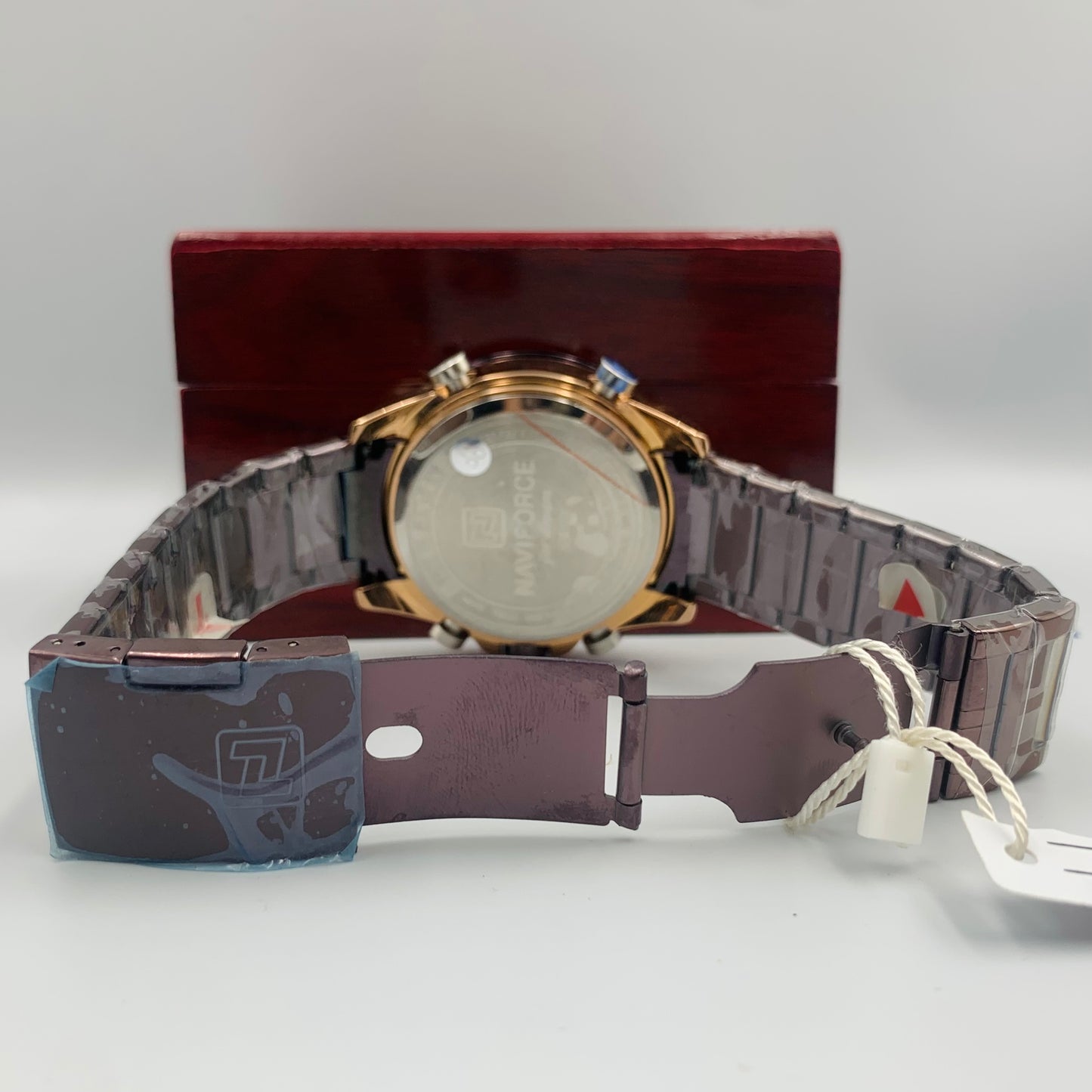 Naviforce Brown Twotime Watch