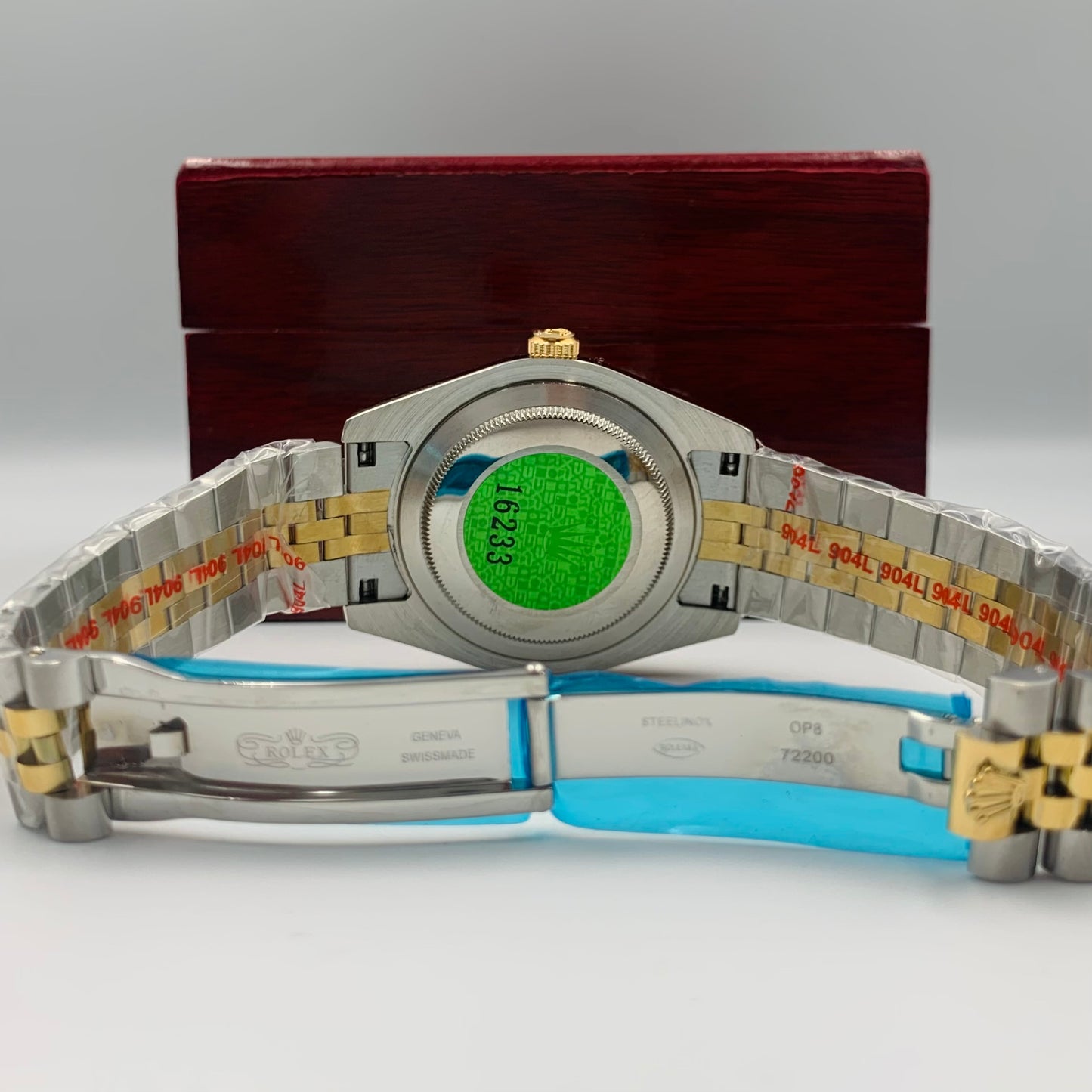 Twotone Green Datejust