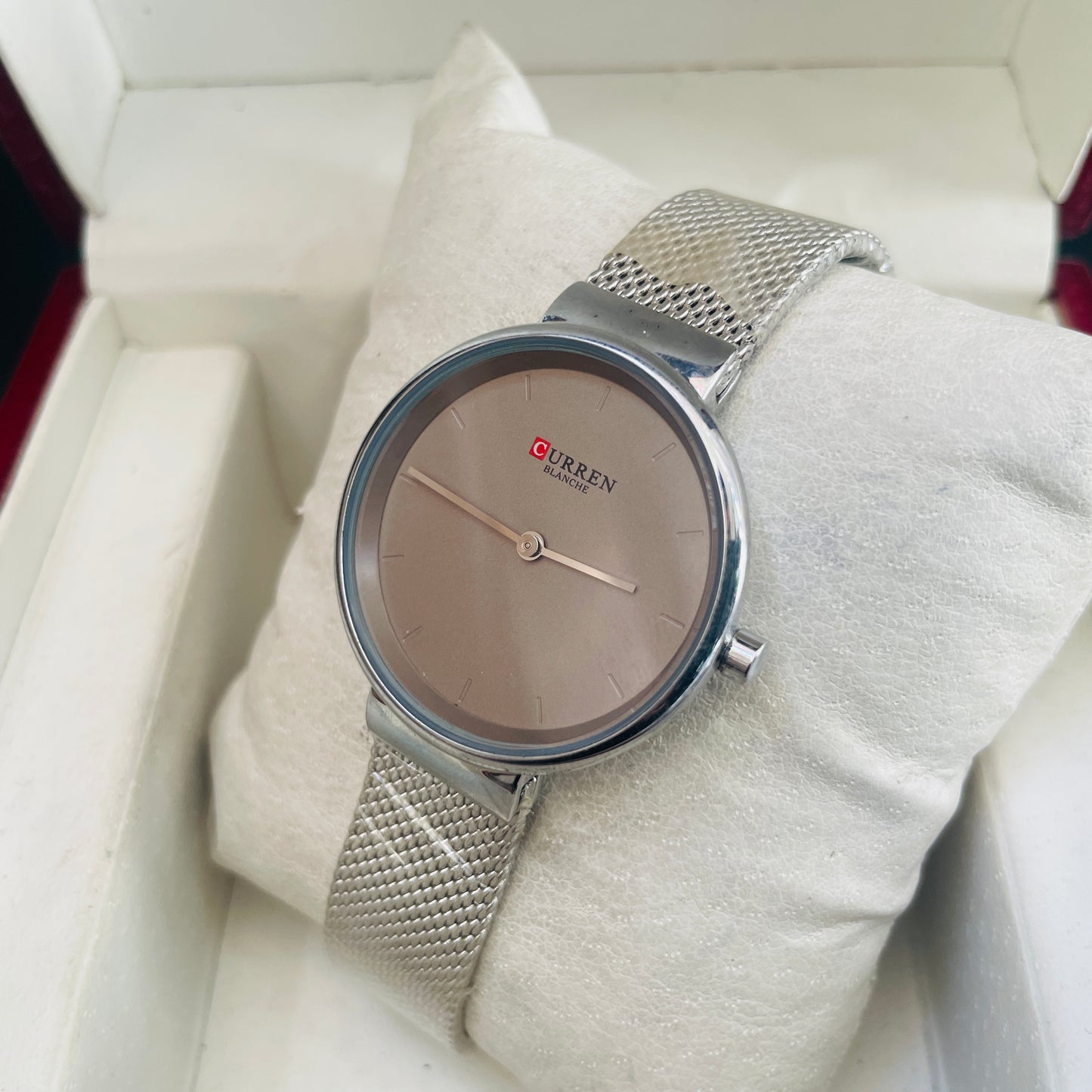 Curren Silver Grey Watch