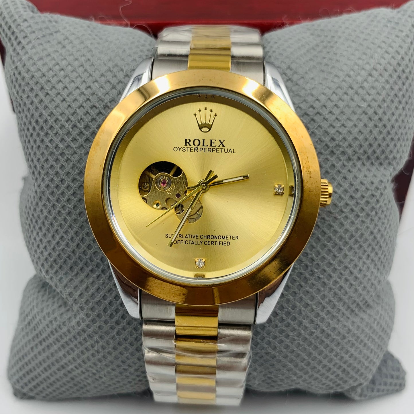 Rolx Golden Twotone Watch
