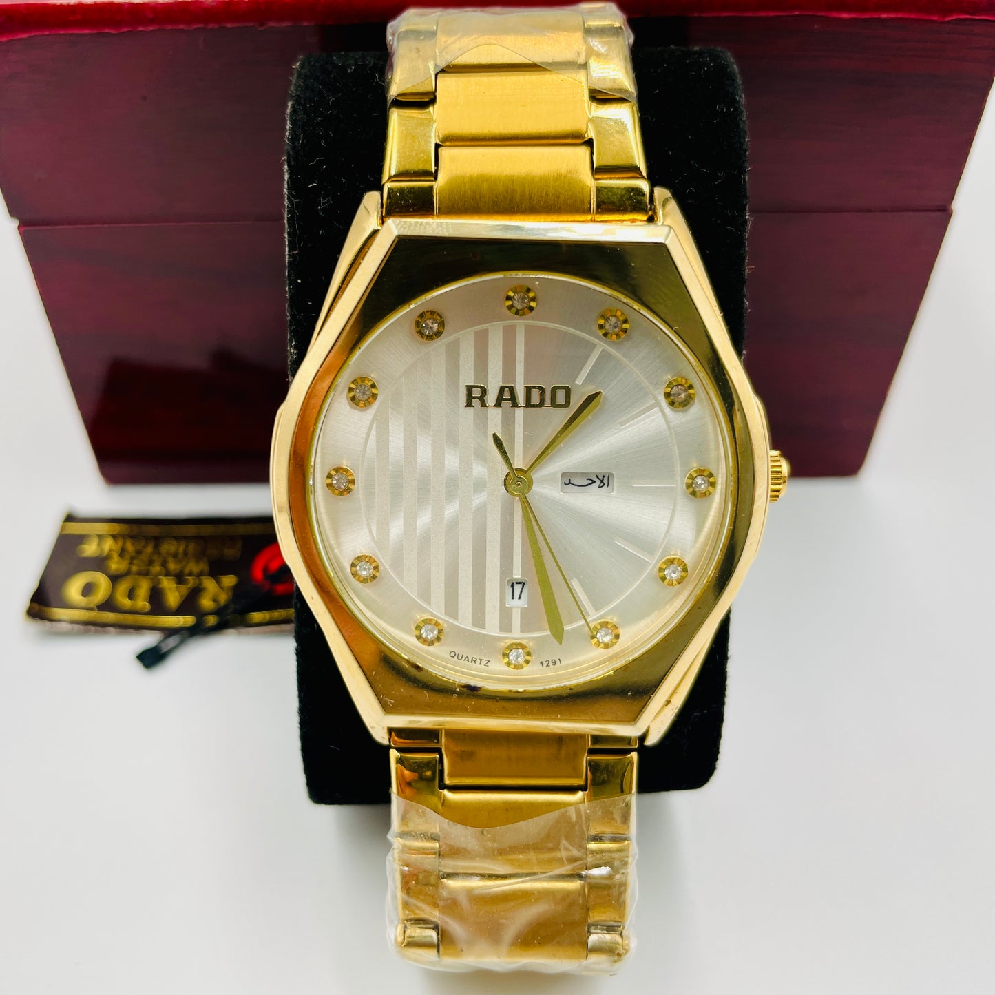 Golden White DayDate Watch