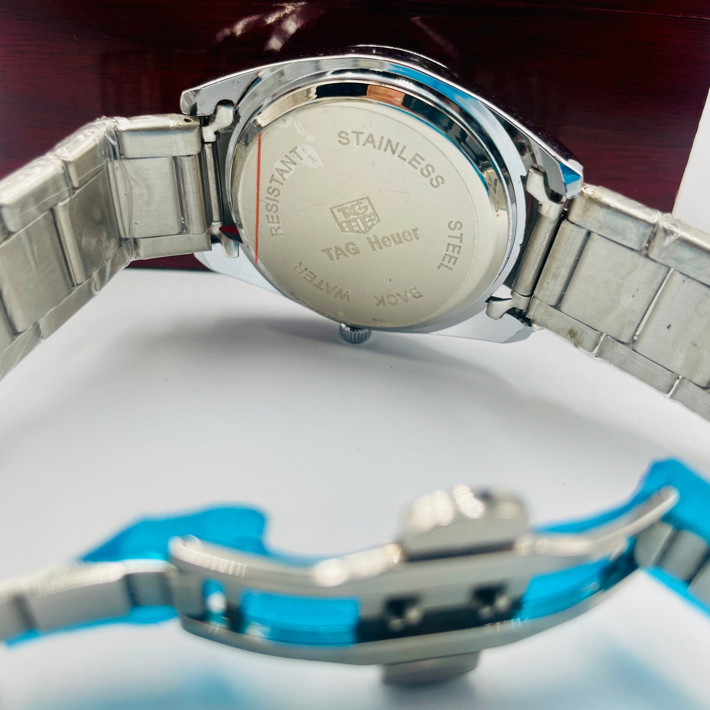 Tag Silver Blue Watch