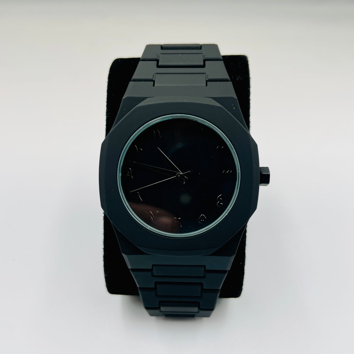 Aura Black Arabic Watch