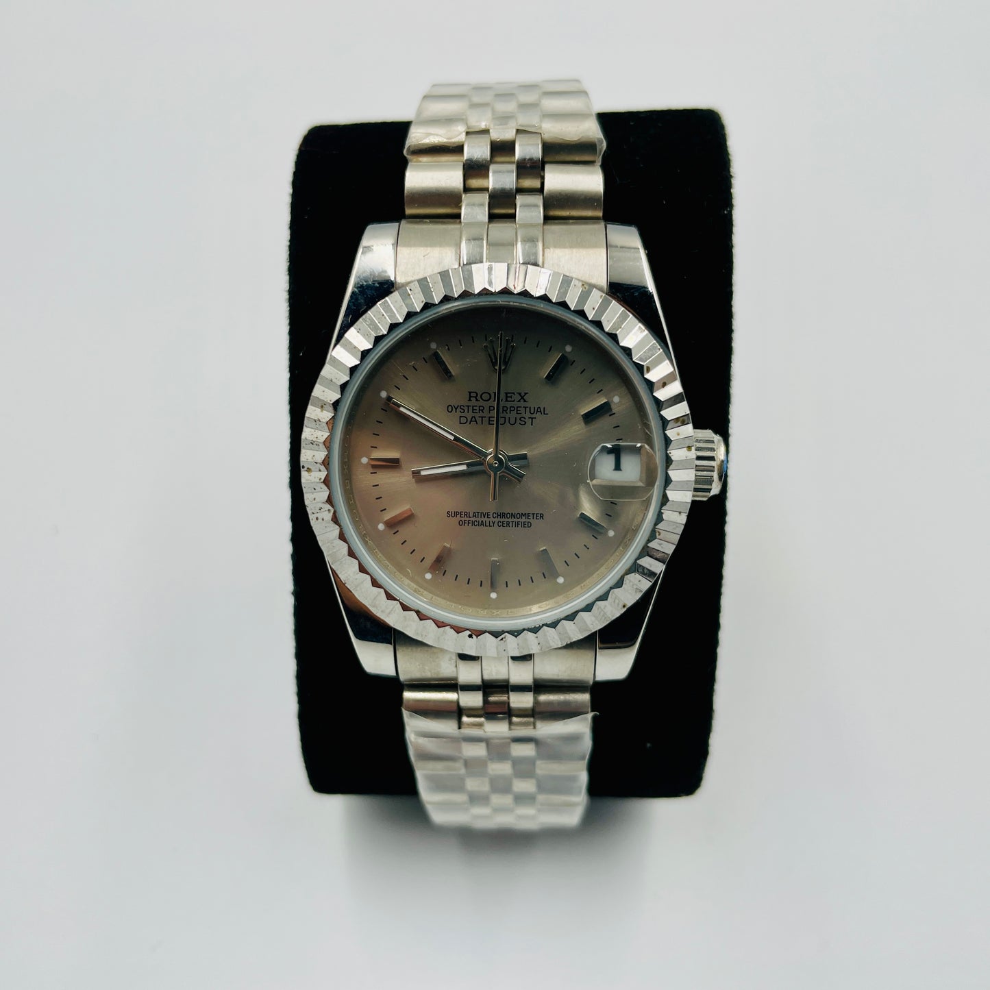Silver Grey Datejust Ladies Watch
