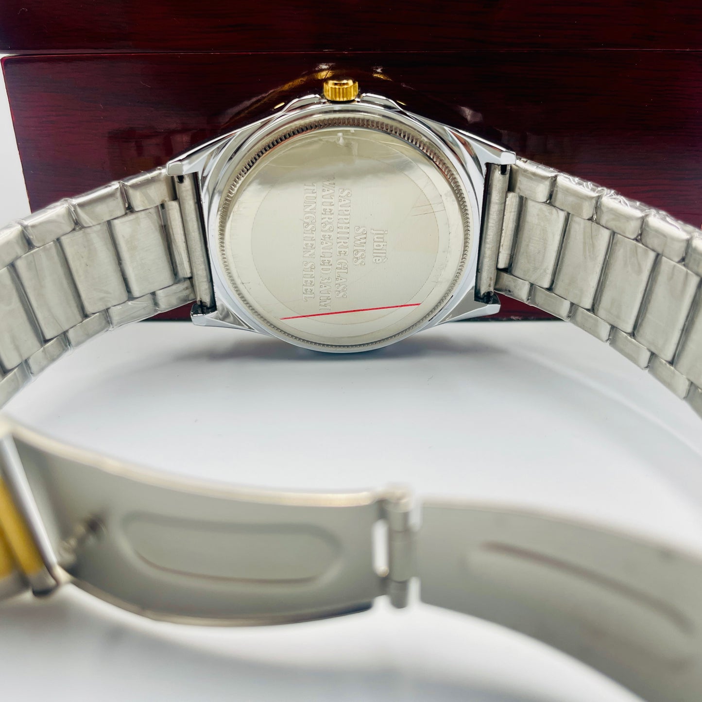 Twotone Blue DayDate Watch