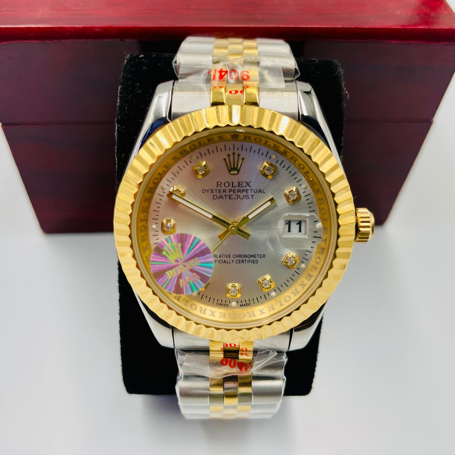 Twotone Silver Datejust Watch